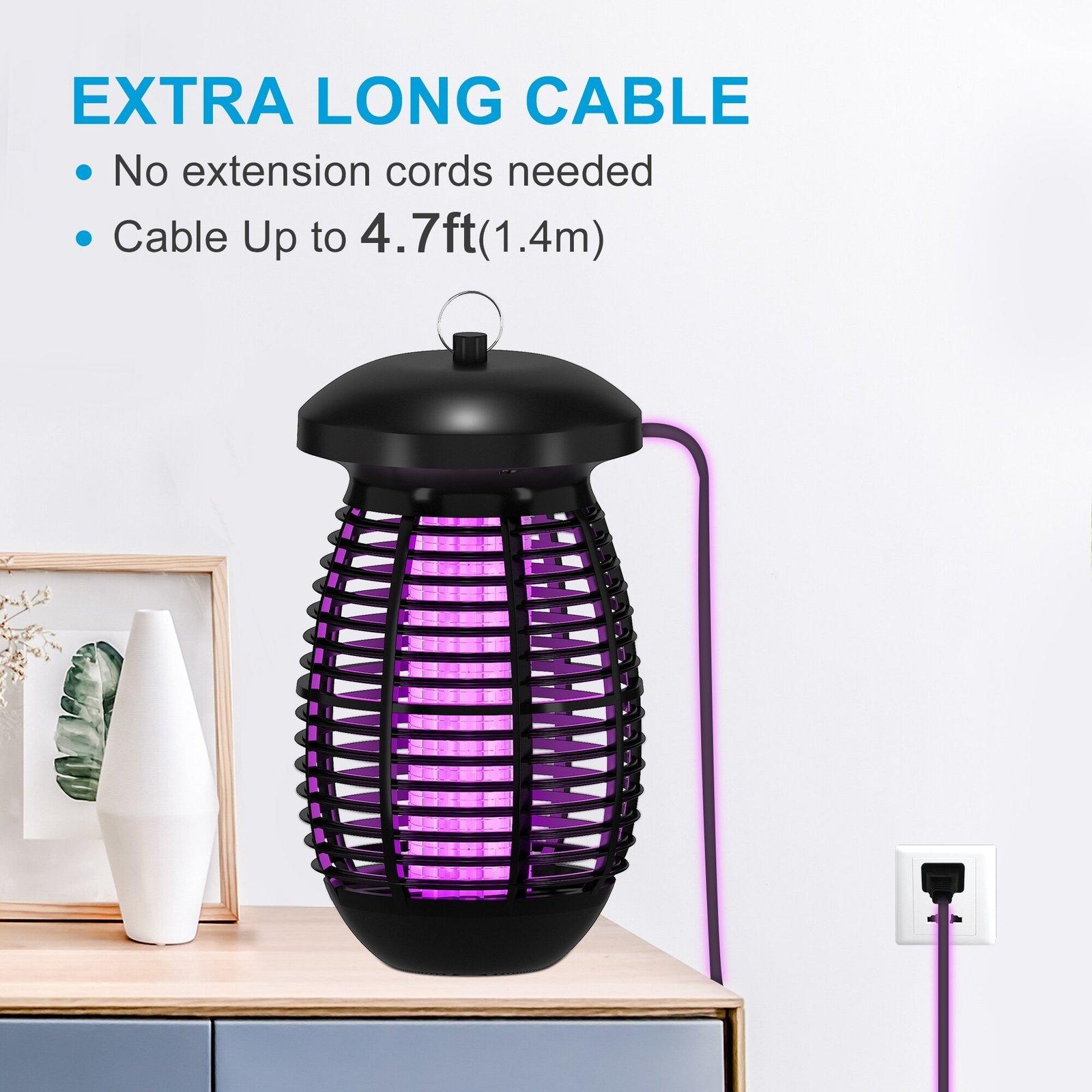 Outdoor Electric Bug Zapper Lantern